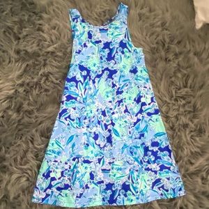 Lily Pulitzer Kristen Swing Dress Blue XXS